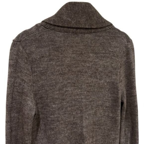 J. Crew Alpaca Blend Plunge V-Neck Long Sleeve Sweater Capsule Cozy Cabincore S - Picture 6 of 9